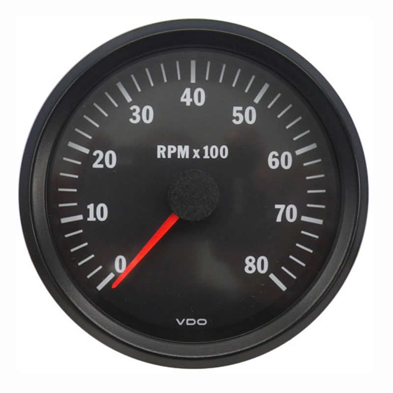 VDO Cockpit Vision Tachometer 8000 RPM 100mm 12V